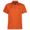 Mens Eclipse Pique Polos Rust